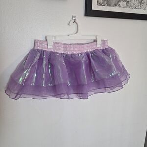 Iridescent Purple Skirt